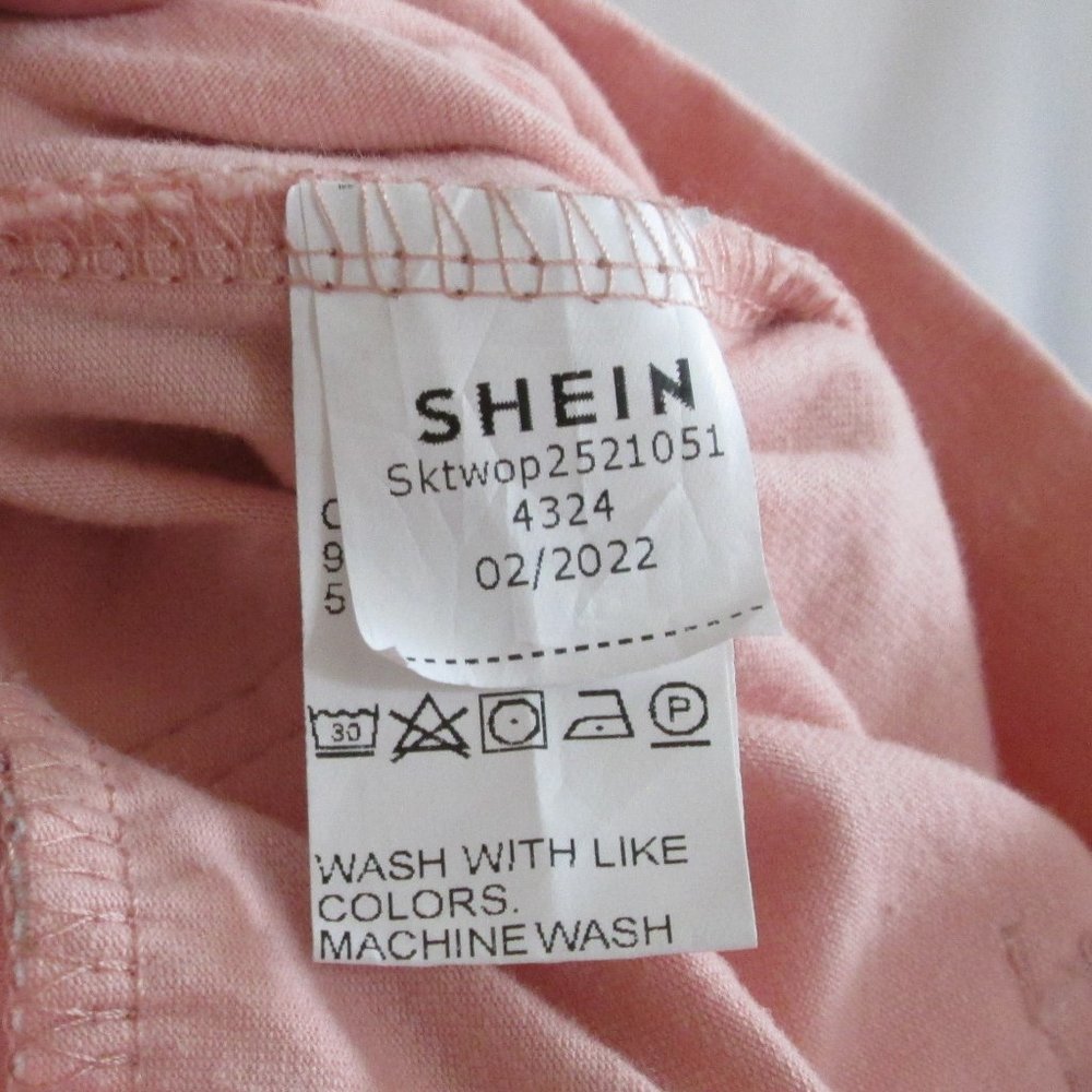 SHEIN Girls Pink Floral  Sweatshirt and Matching Pants Size 100 (3-4 yr)… - Picture 4 of 7